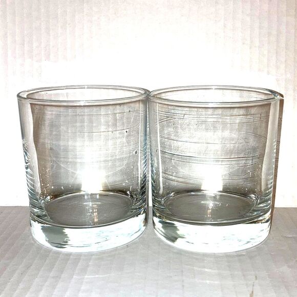 LIBBEY Clear Glass Tumbler Barware Drinkware 12 oz Set of 2 - Picture 1 of 6